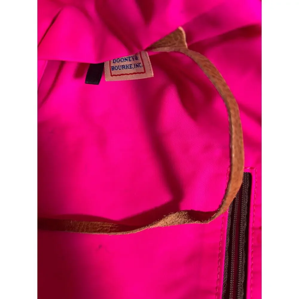 Large Dooney and Bourke Nylon Juliette Satchel - Picture 5 of 11